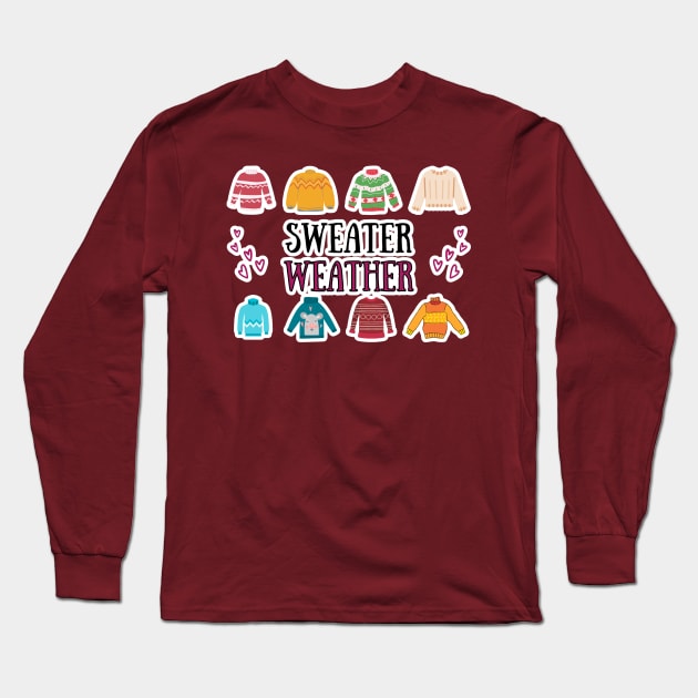 Sweater Weather Long Sleeve T-Shirt by DaniGirls